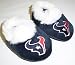 Houston Texans NFL Baby Bootie Slippers - Toddler (0-3 Months)