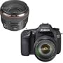 Canon EOS-7D Digital SLR Camera / Lens Kit with EF 28-135mm f/3.5-5.6 IS USM Standard Zoom Lens and EF 50mm f/1.2L USM Lens -- FREE: Red Giant Adorama Production Bundle for PC/Mac a $599.00 Retail Value