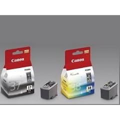 1 x Canon Original Tintenpatrone PG-37, 1 x Canon Original Tintenpatrone CL-38 f�r Canon Pixma MX 300, Pixma MX 310, Pixma IP 1800, Pixma IP 1900, Pixma IP 2600, Pixma MP 140, Pixma MP 190, Pixma MP 210, Pixma MP 220, Pixma MP 470, Pixma IP 2500