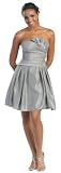 Bridesmaid Elegant Junior Prom Short Dress #2618