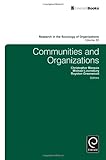 Communities and organizations