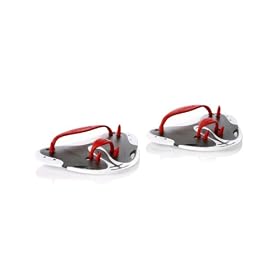 Speedo Equipment BioFuse - Paddles de natation - Rouge, rouge/gris