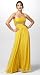 DONNA RICCO STRAPLESS CHIFFON GOWN