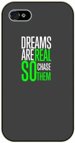 iPhone 6+ Plus Dreams are real, so chase them - Black plastic case / Inspirational and motivational life quotes / SURELOCK AUTHENTIC