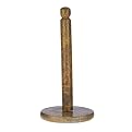 Marble Paper Towel Holder - Dark Travertine
