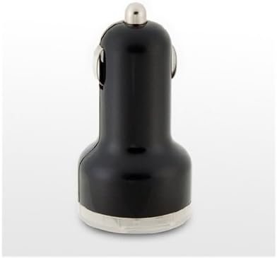 Delivery Time 20-30 Days WIA-070 Dual USB Car Charger for iPad/iPhone/iPod (Black)