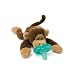 Wubbanub Infant Plush Toy Pacifier - Monkey
