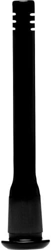 12-633 SCIENTIFIC GLASS 18MM BY 14MM DOWNSTEM STANDARD DIFFUSER BLACK ASSORTED SIZES 3.5"
