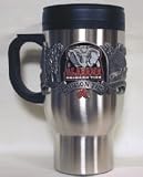 Alabama Crimson Tide NCAA Pewter Stainless Steel Travel Mug