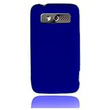 Silicone Gel Skin BLUE Sleeve Rubber Soft Cover Case for HTC 6985 TROPHY (V ....