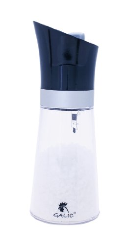 Galic Upside-Down Salt Mill Black Top