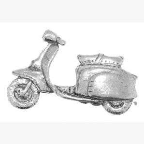 Pewter Lambretta Scooter Bike Pin Gift