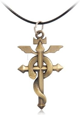 Sky Buddy Fullmetal Alchemist Edward¡¯s Flamel Symbol Necklace (Gold)
