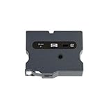 New Brother International Corporation Pt30 1-1in Wht On Clear Lmnt Tx Tape  ....