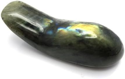 Ladradorite Crystal Massage Wand with Pouch, Metaphysical, Healing