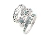 Sterling Silver Turquoise Toe Ring Set