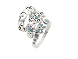 Sterling Silver Turquoise Toe Ring Set