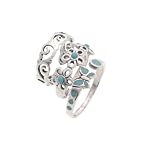 Sterling Silver Turquoise Toe Ring Set