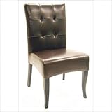 Set of Two Claudius Dining Chair in Dark Brown