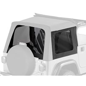 Bestop 58699-15 Sunrider Black Denim Tinted Window Kit