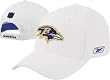 Men's Baltimore Ravens Basic Cotton White Cap