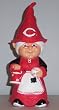 Cincinnati Reds 11 Inch Female Garden Gnome