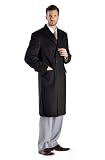 Men's Double Breasted Overcoat in Pure Cashmere