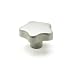 JW Winco Type E Stainless Steel 304 Tapped Hand Knob, Threaded Hole, M12 x 1.75 Thread Size x 22mm Thread Depth, 60mm Head Diameter (Pack of 1)
