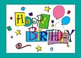 POSTCARDS HAPPY BIRTHDAY 30/PK 4 X 6