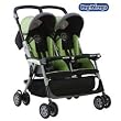 Peg Perego Aria Twin Stroller- Mint