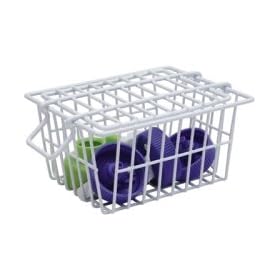 The Rubbermaid FG1F7000 Antimicrobial Dishwasher Basket, Medium: Home &amp; Garden