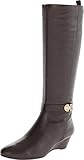 Bandolino Women's Adanna Leather Riding Boot,Brown,7.5 M US
