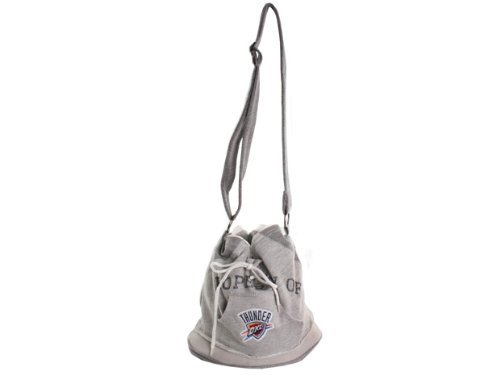 Little Earth Productions Oklahoma City Thunder NBA Hood Duffel Grey Handbag
