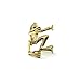 VANKER 1Pc Gold Punk Style Plated Frog Design Ear Cuff Clip Wrap Earings