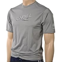 O'Neill Skins S/S Rash Guard Grey