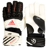 adidas Fingersave Alround Goalkeeper Glove - White/Black/Red - Mens Glove UK 10