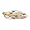 Tri Tone Sterling Silver and Rose + Yellow Gold over Sterling Trinity Band Rolling Ring Size 6