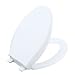 KOHLER K-4636-0 Cachet Quiet-Close Elongated Toilet Seat, White