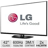 LG 42PN4500 42-Inch Plasma 720p 600Hz TV (Black)