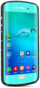 Galaxy S6 Edge Plus Waterproof Case, LYNXTECH Ultra-thin Underwater Dust-Proof, Snow-Proof, Shock-proof, Waterproof Case for Samsung Galaxy S6 Edge Plus (Aqua)
