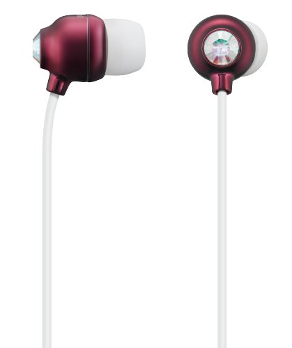 maxell カナルタイプ ヘッドホン 「Jewel Style」 ボルドー HP-CN11CC-MRE