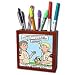 Rich Diesslins Funny KNOTS Scouting Cartoons - Potable Water - Jamboree Drinking Water - Tile Pen Holders-5 inch tile pen holder