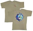 Peace Frogs Adult New Age Garment Dye Short Sleeve T-Shirt