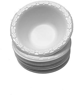 12 Oz. Bowls White Microwave Safe - 20 Count.