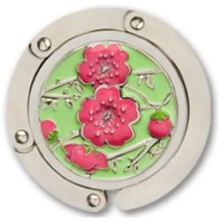 Finders Key Purse Hanger Wild Roses