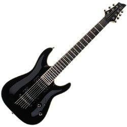 Schecter C 7 Blackjack 7 String Electric Guitar  Gloss Black