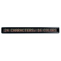 Message LED Signs, 24 Characters, 4-1/2"x29"x2", Black (USS3527) Category: Retail Signs and Lighting