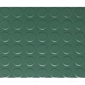 G-Floor Garage Shop Floor Coverings - 8ft. x 22ft., Coin Design, Forest Green, Model# GF75CN822FG by Better Life Technology