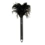 UNISAN Retractable Feather Duster, Black Plastic Handle Extends 9 to 14 Inches (914FD)