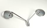 Everlast Chrome Mirrors Pair 72 Honda Moped PC50 PC 50